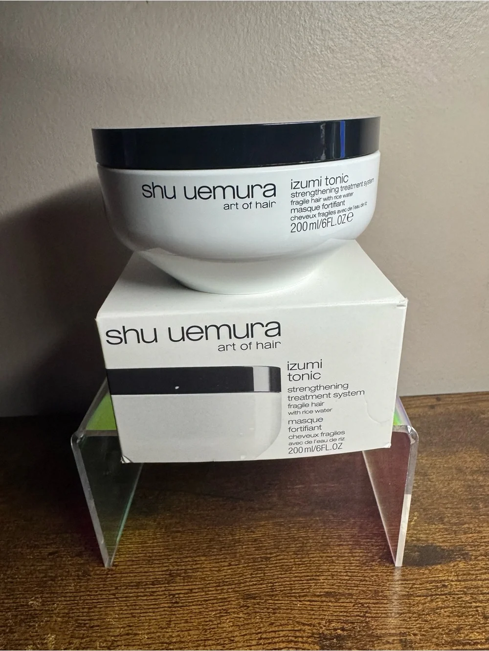 Shu Uemura Tonic Strengthening & Thickening Rice Water Hair Mask 6oz/200ml